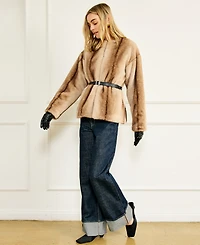 Line & Dot Women's Crewneck Jacket