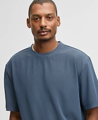 Mode of One Men's Textured Knit Short-Sleeve T-Shirt, Macy's Exclusive