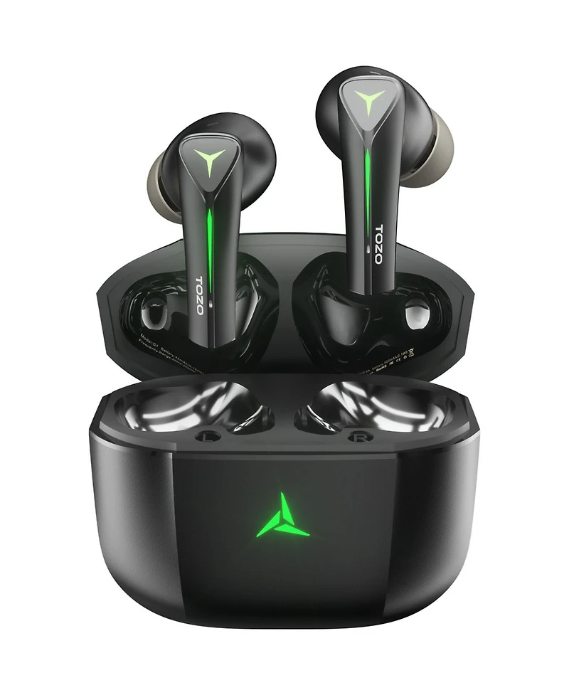 Tozo G1S Gaming Pods Bluetooth Wireless Low Latency Earbuds - Black
