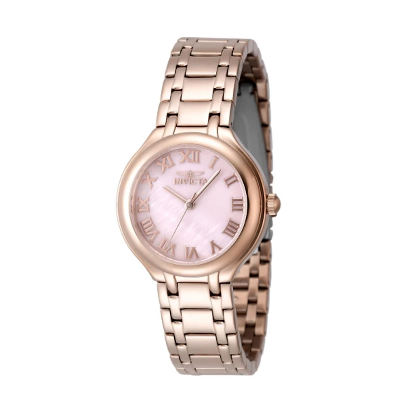 Invicta Women's 48232 Wildflower Quartz 3 Hand Pink Dial Watch