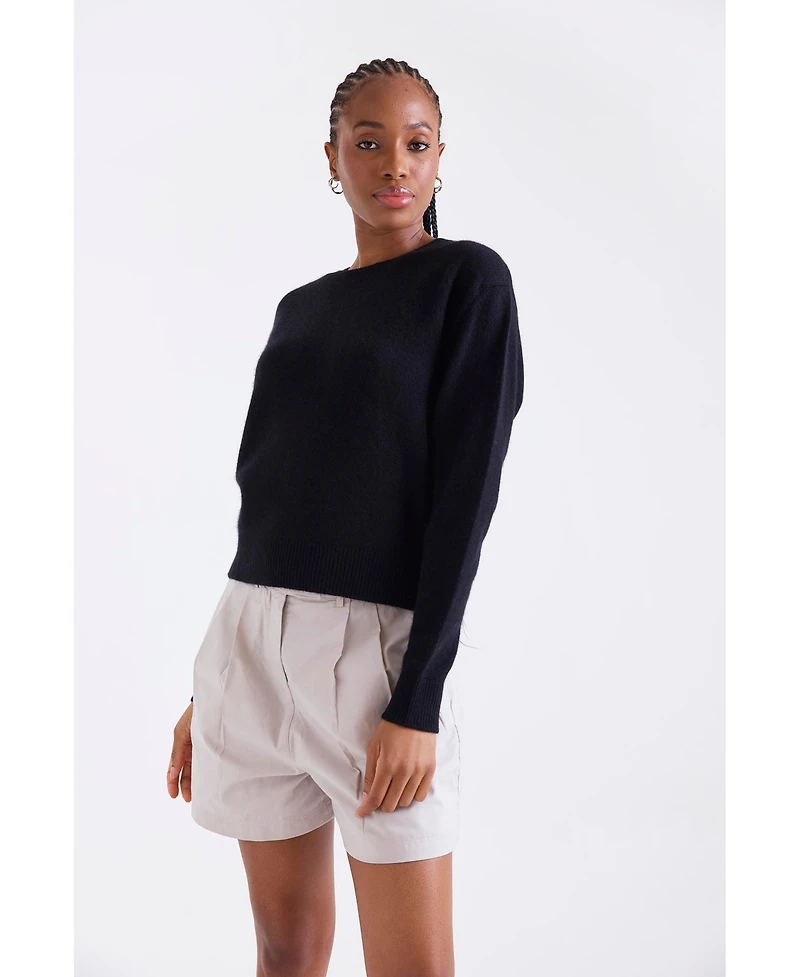 1982 Women's Maila Long Sleeve Cashmere Sweater
