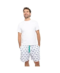 Sant and Abel Men's Tennis Navy Sleep Shorts