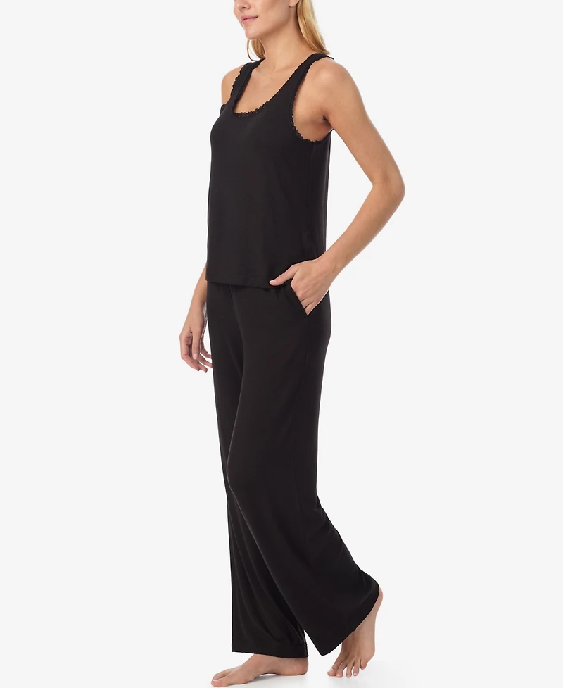 Sanctuary Women's 2-Piece Solid Pajama Set