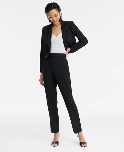 I.n.c. International Concepts Women's High-Rise Straight-Leg Pants, Macy's Exclusive
