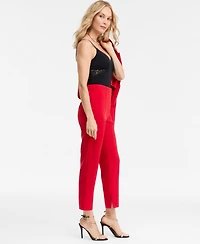 I.n.c. International Concepts Women's High-Rise Slim-Leg Pants, Macy's Exclusive