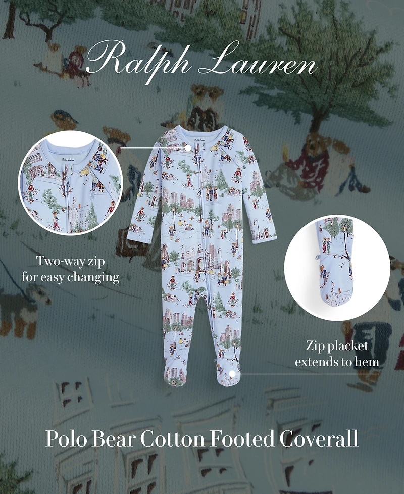 Polo Ralph Lauren Baby Boys Printed Coverall