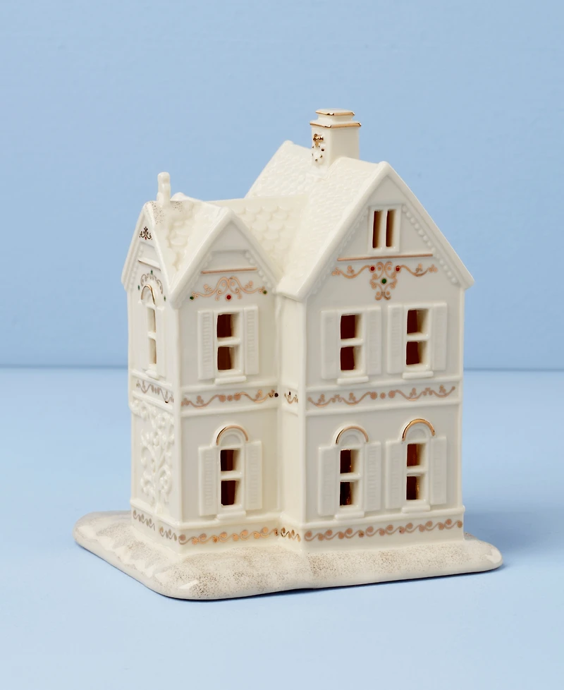 From The Vault! Lenox Mistletoe Park Victorian House, Exclusively at Macy's