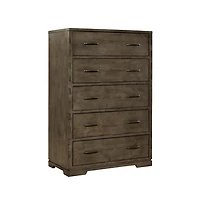Westwood Design Dovetail 5-Drawer Chest, Graphite