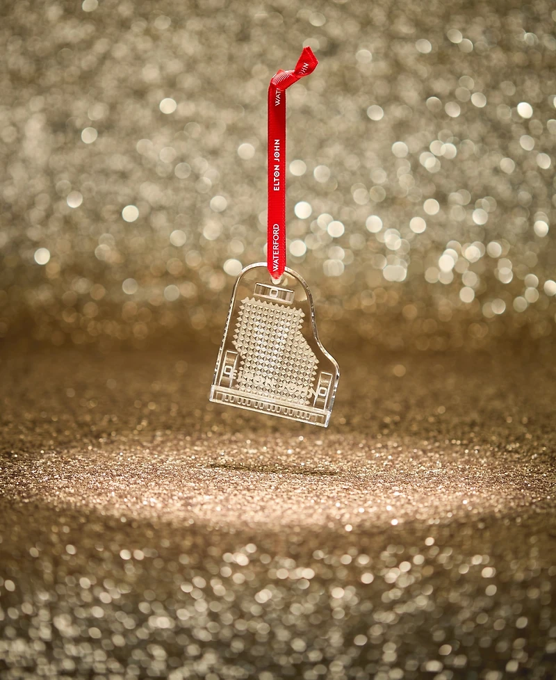 Waterford Elton John Piano Ornament