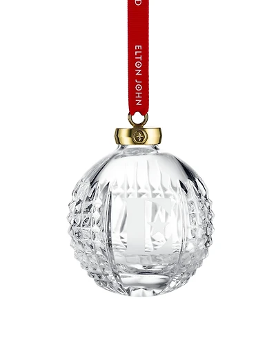 Waterford Elton John E Icon Bauble Ornament