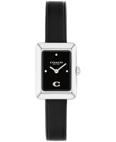 Coach Women's Mara Leather Strap Watch