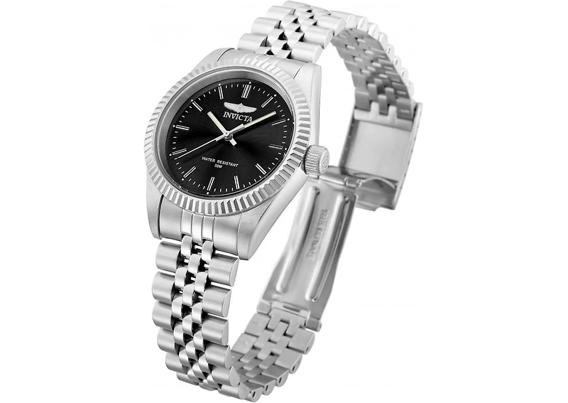 Invicta Women's 29395 Specialty Quartz 3 Hand Charcoal Dial Watch