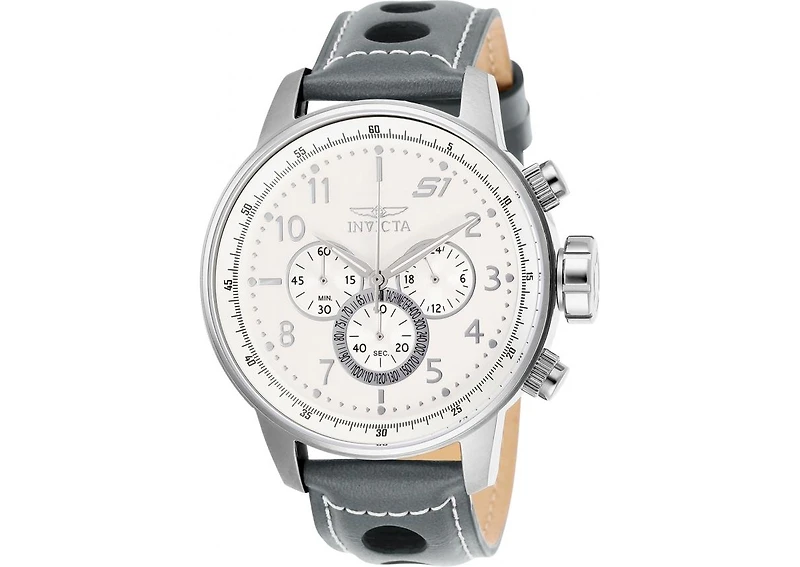 Invicta Men's S1 Rally Quartz Chronograph White Dial Watch