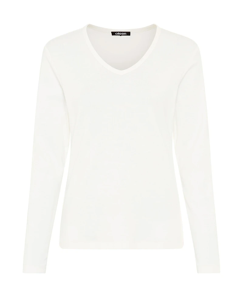 Olsen Women's Basic V-Neck