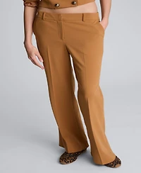 Kenneth Cole Women's Wide Leg Flare Pants
