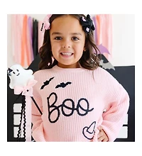 Sweet Wink Girls Boo Bows Halloween Clip Set