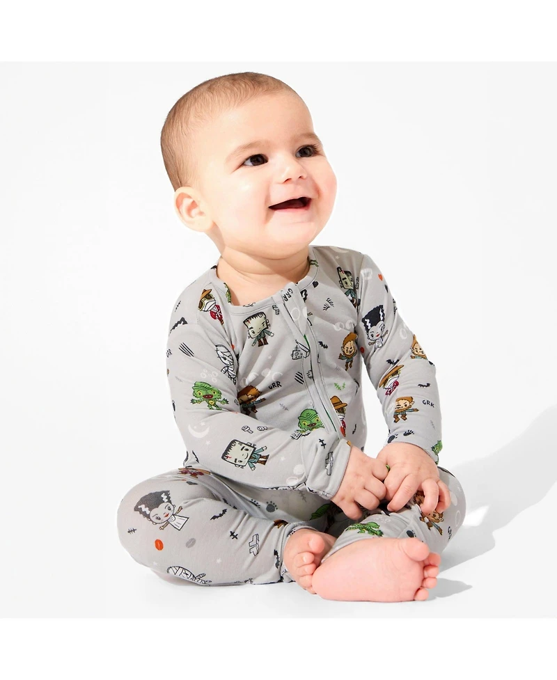 Bellabu Bear Unisex Little Monsters Convertible Footie