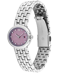 Tommy Hilfiger Women's Quartz Silver Tone Stainless Steel Bracelet Watch, 25mm