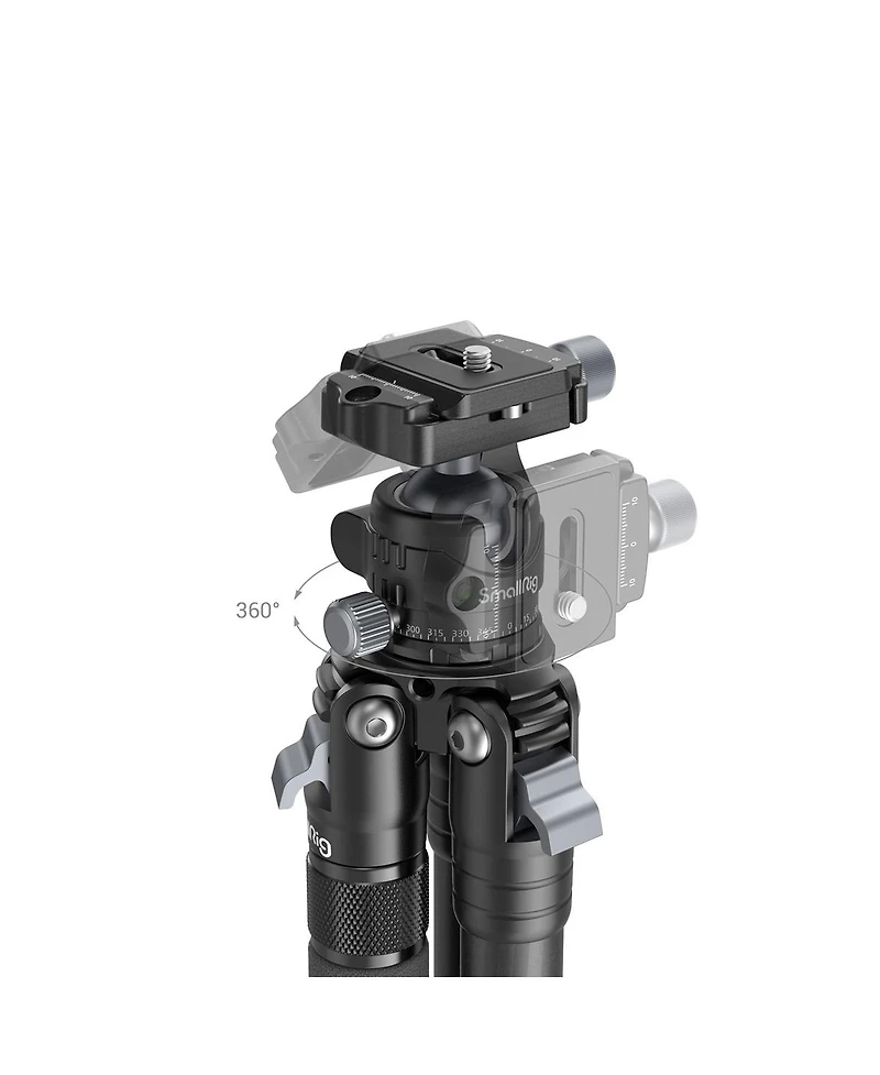 SmallRig Ap-20 4-Section Carbon Fiber Tripod with Ball Head