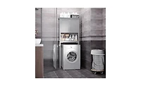 Slickblue Space-Saving Bathroom Organizer Cabinet for Towels and Essentials