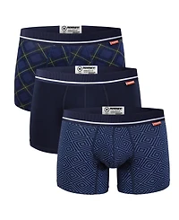Mosmann Australia Men's 3-Pack Trunk - Helix