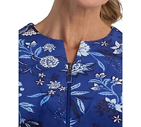 Miss Elaine Women's Long Sleeve Sleepwear Robe