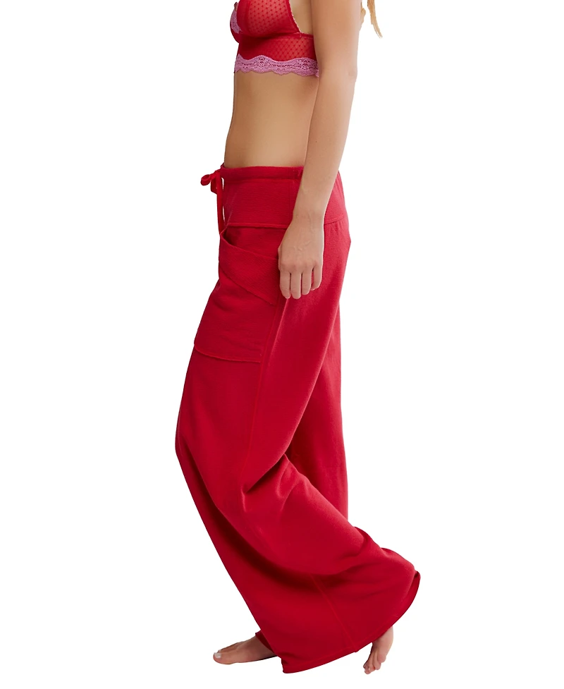 Free People Women's Staycation Lounge Pull-On Pants