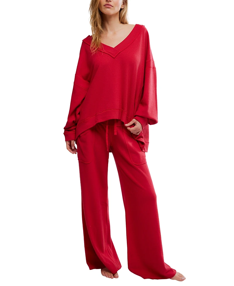 Free People Women's Staycation Pullover Sweatshirt