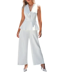 Cupshe Women's Elegant Sleeveless Jumpsuit