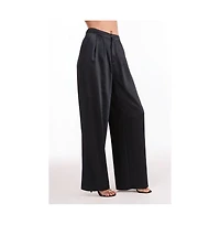 The Noli Shop Womens Valentina Satin Pant