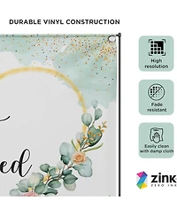 Zink Wedding Photo Backdrop