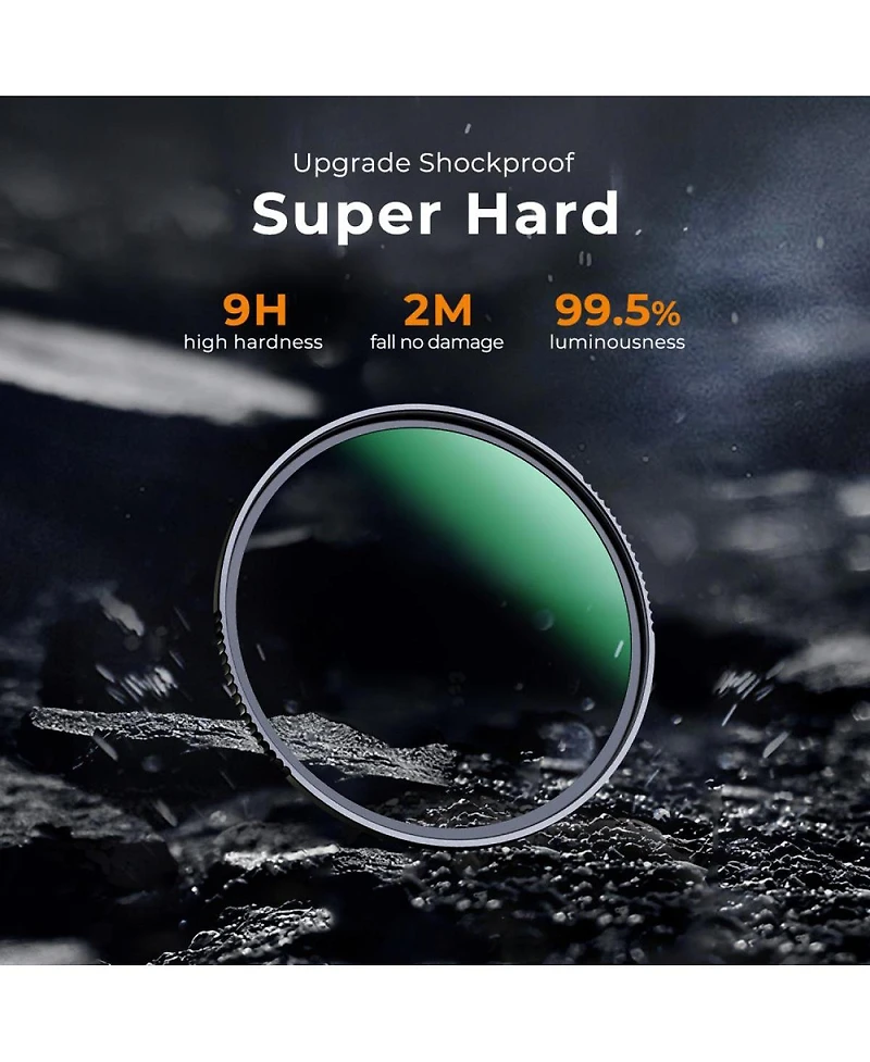 K&F Concept 49mm Nano-x Multi-Coated Ultraviolet Lens Filter