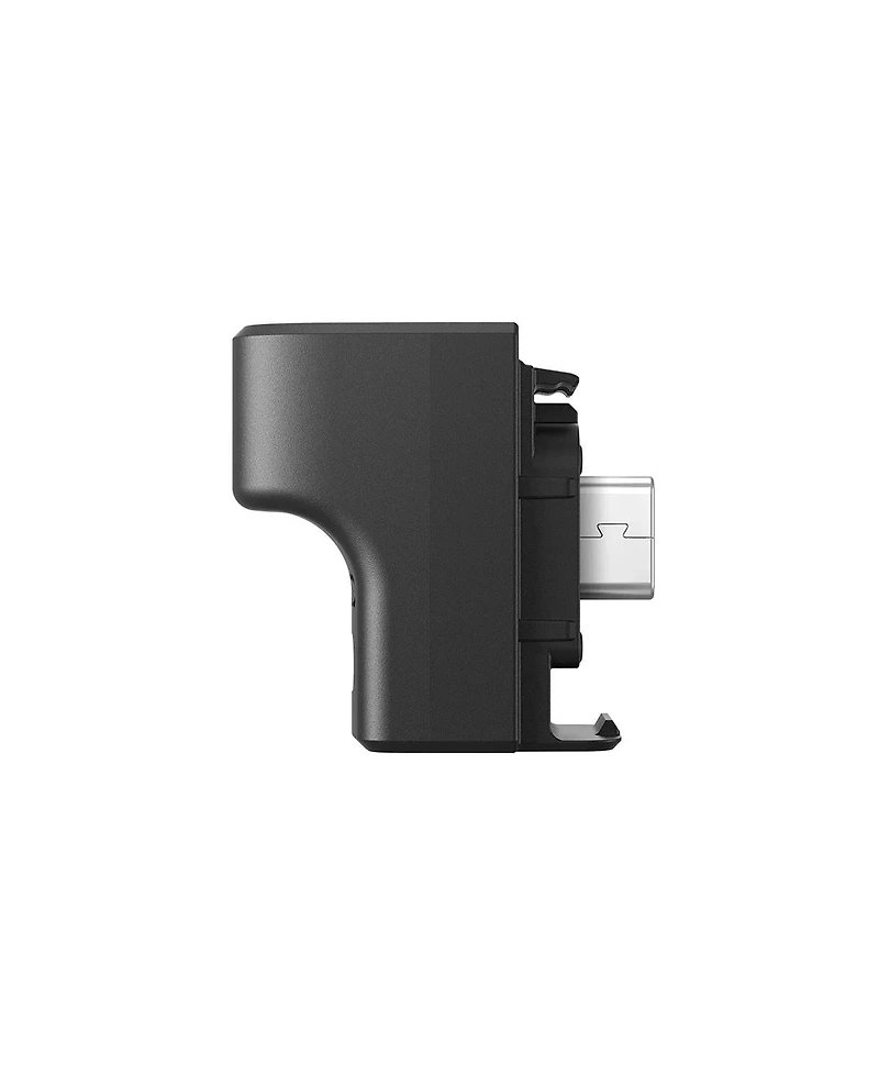 Insta360 Microphone Adapter for Ace and Ace Pro/Pro 2 Action Cameras, Black