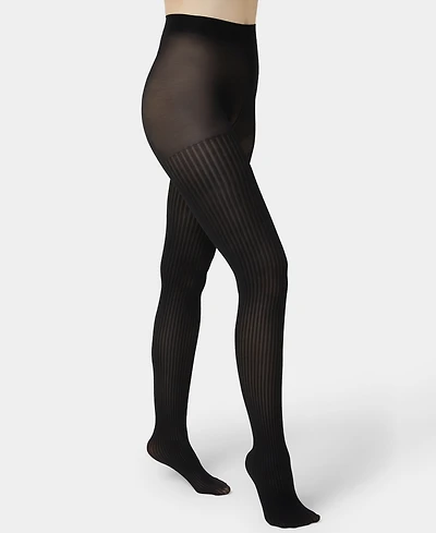 Hue Women's Faux Textured Knee Tights