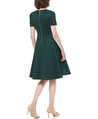 Calvin Klein Women's Fit and Flare Short Dress