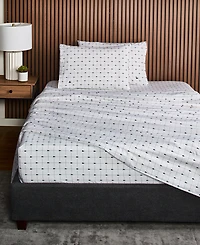 Lacoste Slice 200-Thread Count Cotton -Pc. Sheet Set