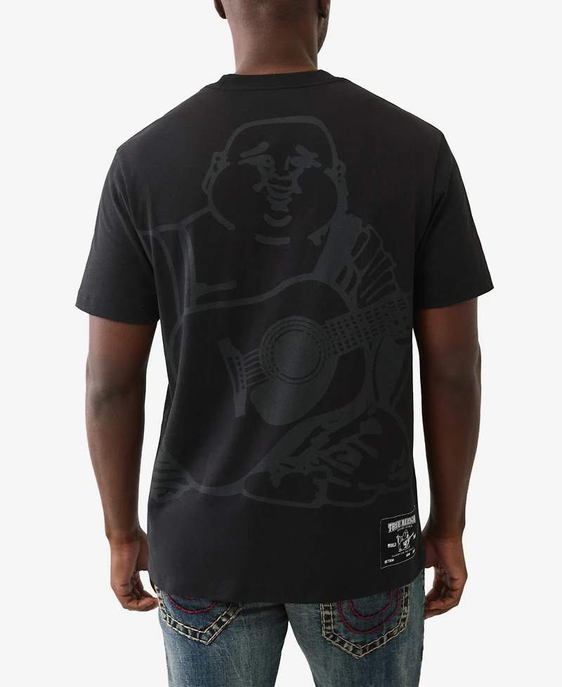 True Religion Men's Shadow Logo Short Sleeve T-Shirt