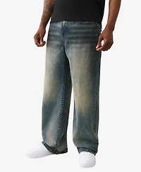 True Religion Men's Vinny Ultra Baggy Flap Jeans