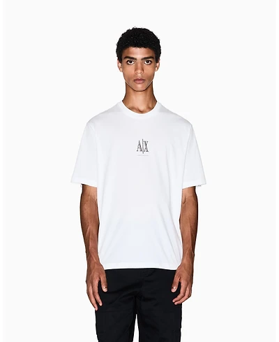 A|X Armani Exchange Men's Small Logo Icon T-Shirt