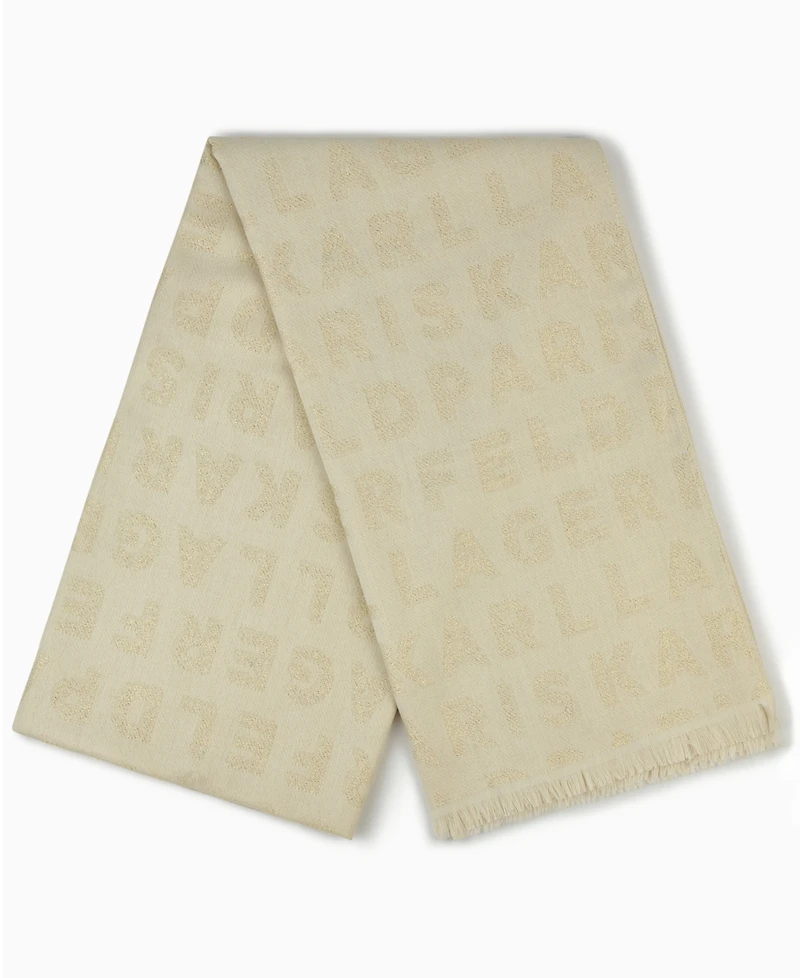 Karl Lagerfeld Paris Eyelash Fringe Neck Wrap