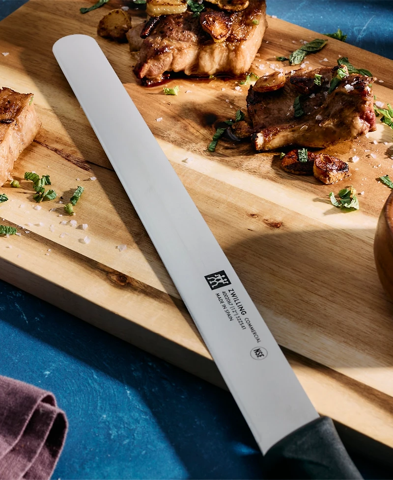 Zwilling Commercial 12" Fine Edge Straight Slicing Knife