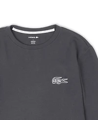 Lacoste Men's Small Croc Thermal Long Sleeve T-Shirt