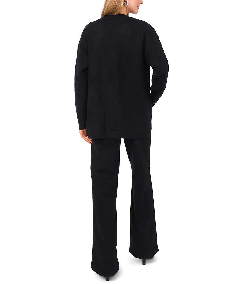 Vince Camuto Women's Cozy Open Cardigan Long-Sleeve Sweater