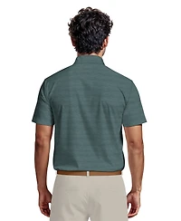 Pga Tour Men's Textured Polo Shirt