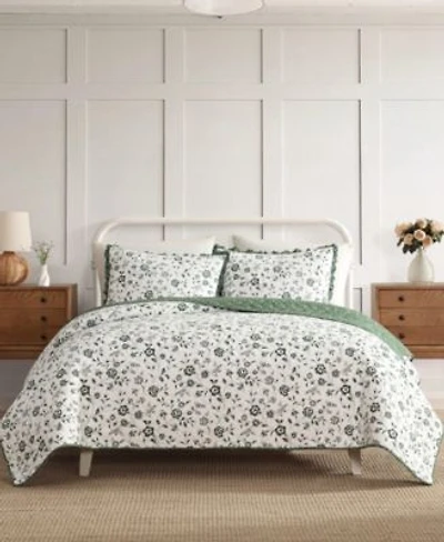 Laura Ashley Miranda Cotton Quilt Set