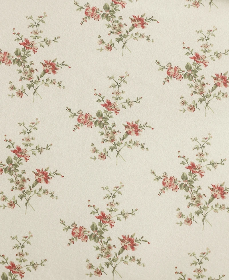 Laura Ashley Jessika Printed Flannel 3-Pc. Comforter Set