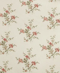 Laura Ashley Jessika Printed Flannel 3-Pc. Comforter Set