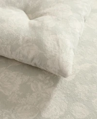 Laura Ashley Meredith Printed Flannel 3-Pc. Comforter Set