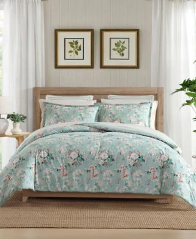 Laura Ashley Rosemoore Face Cotton Comforter Set