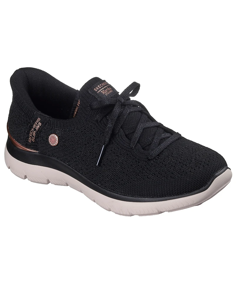 Skechers Women's Slip-Ins Martha Stewart: Summits - Floral Dreams Athletic Walking Sneakers from Finish Line